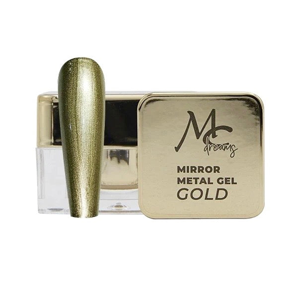 Dreams mirror metal gel Gold - 5ml