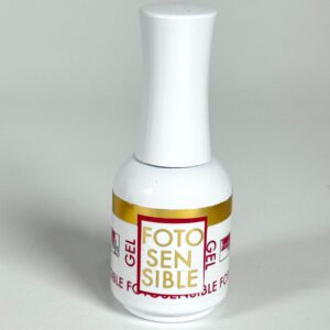 Gel fotosensible dorado