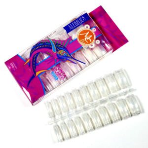 Tips Cristal Punta de Arco Pronunciada 200pz