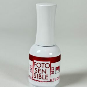Gel fotosensible rojo